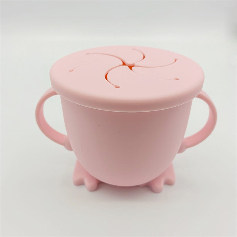Silicone Toddler Snack Cup β Spill-Proof, Soft Grip, Free Shipping