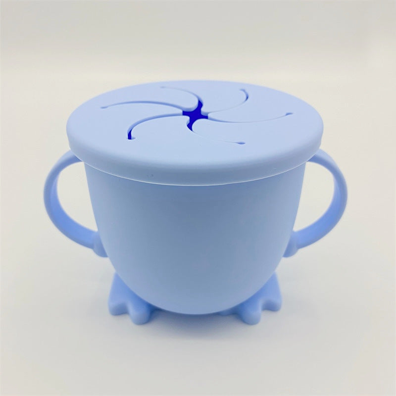 Silicone Toddler Snack Cup β Spill-Proof, Soft Grip, Free Shipping