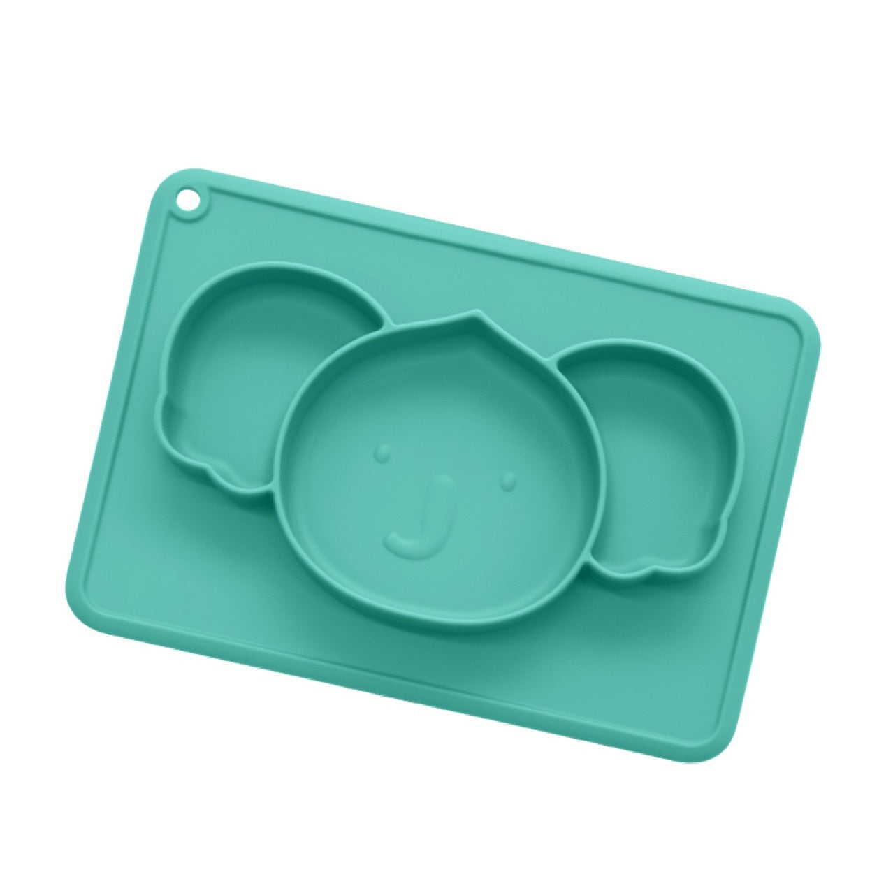 Silicone Suction Baby Plate – Divided Non-Slip Plate for Toddlers & Self-Feeding