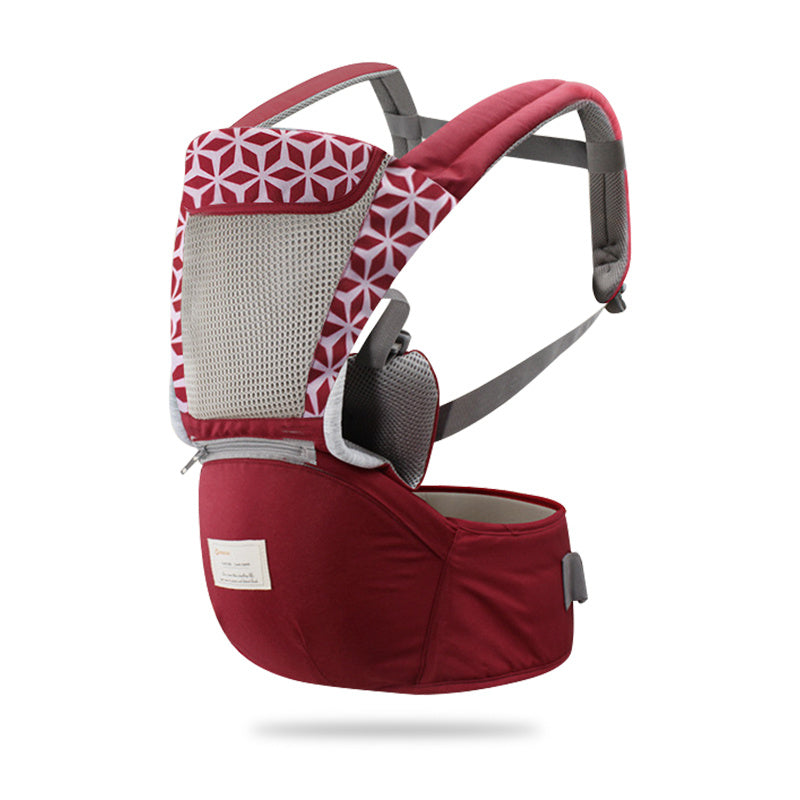 Multi-Functional Baby Hip Seat Carrier β Waist Stool with Storage & Back Support (3β36 Months, 20kg Max Load)