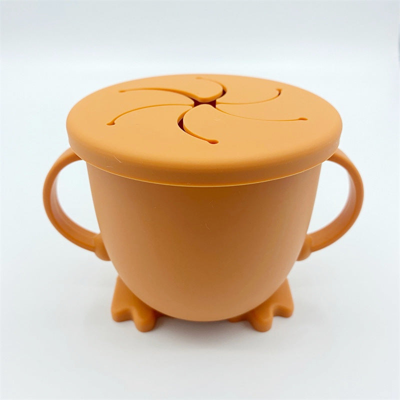 Silicone Toddler Snack Cup β Spill-Proof, Soft Grip, Free Shipping