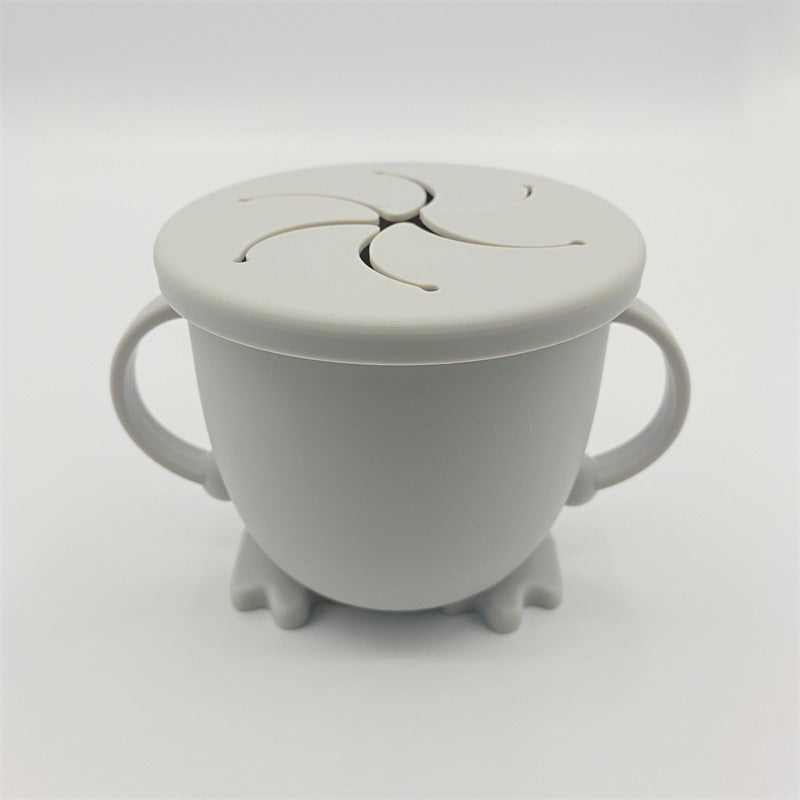 Silicone Toddler Snack Cup β Spill-Proof, Soft Grip, Free Shipping