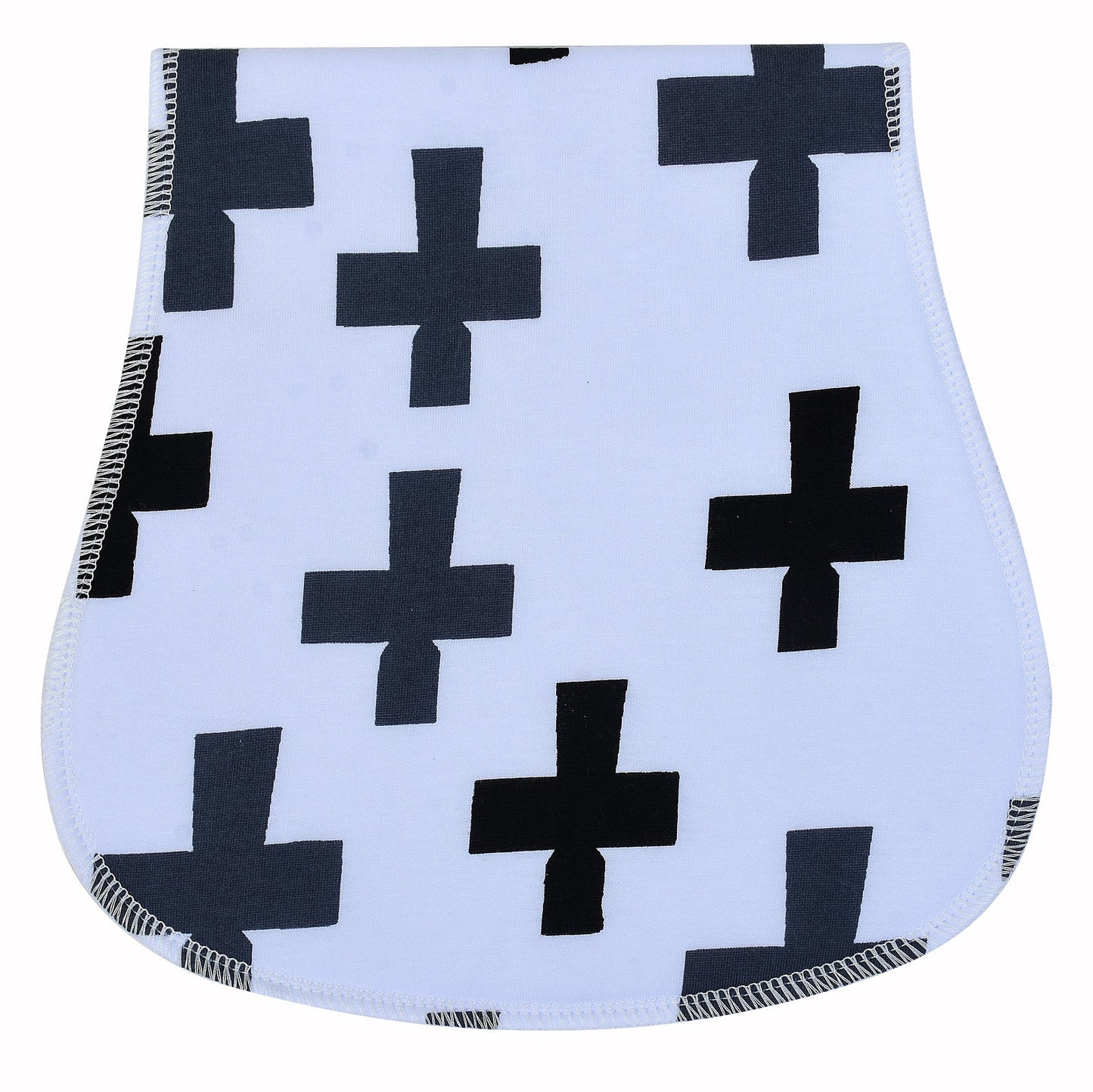 Cotton Baby Bib – Soft, Absorbent Bib with Cute Animal Designs (23x48cm)