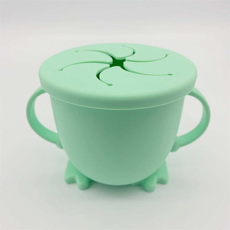 Silicone Toddler Snack Cup β Spill-Proof, Soft Grip, Free Shipping