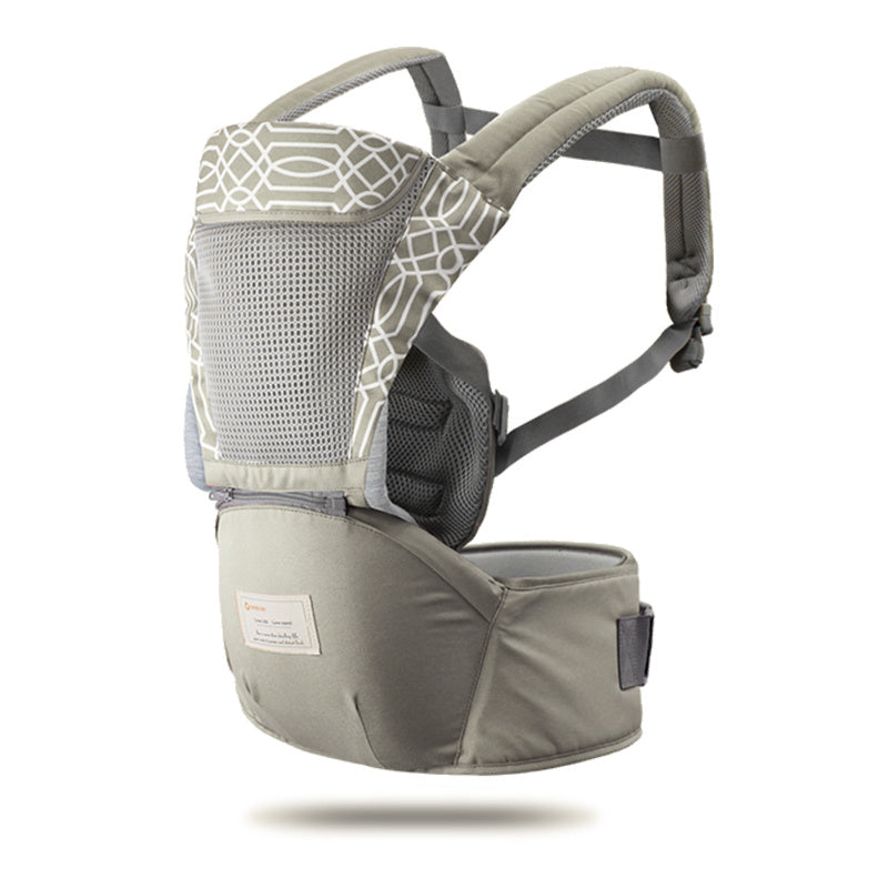 Multi-Functional Baby Hip Seat Carrier β Waist Stool with Storage & Back Support (3β36 Months, 20kg Max Load)