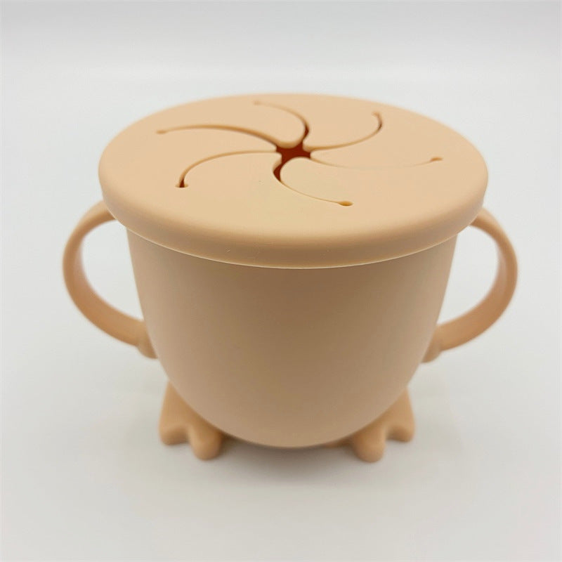 Silicone Toddler Snack Cup β Spill-Proof, Soft Grip, Free Shipping