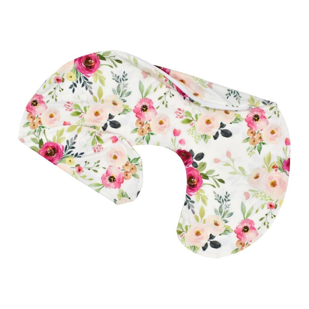 Multifunctional U-Shaped Baby Learning Pillow – Removable Cover & Hollow Cotton Support (Cute Design)