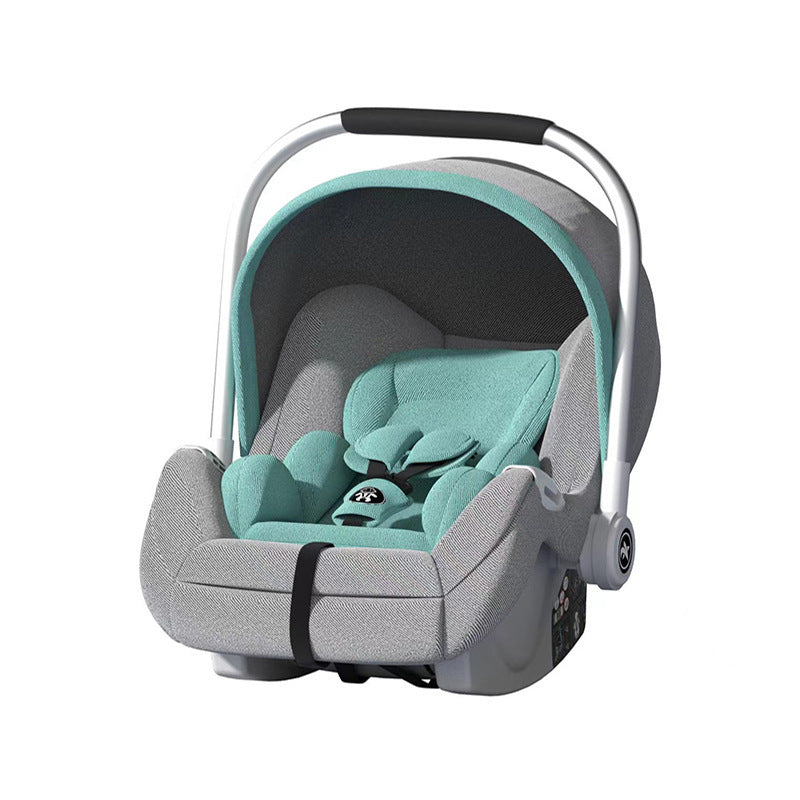 3-in-1 Baby Car Seat & Carrier – Infant Cradle with Safety Harness, Canopy & Travel Handle (0–15 Months)