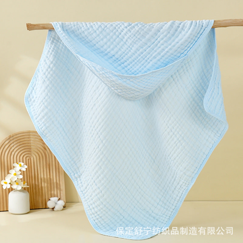 Hooded Baby Towel – Ultra-Soft Muslin Cotton Bath Towel for Newborns & Toddlers (90x90cm)