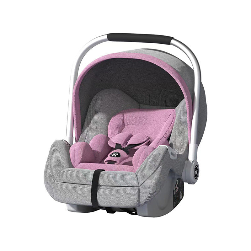 3-in-1 Baby Car Seat & Carrier – Infant Cradle with Safety Harness, Canopy & Travel Handle (0–15 Months)