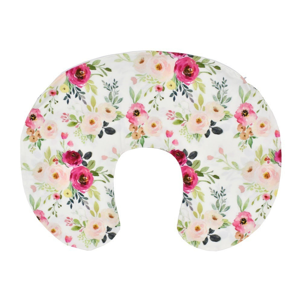 Multifunctional U-Shaped Baby Learning Pillow – Removable Cover & Hollow Cotton Support (Cute Design)