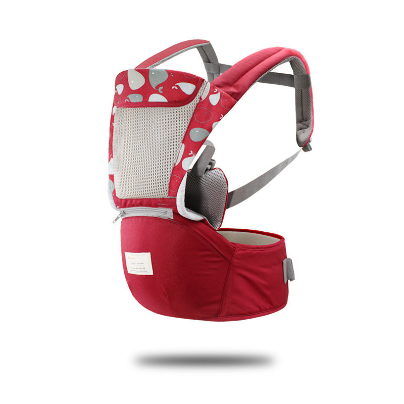 Multi-Functional Baby Hip Seat Carrier – Waist Stool with Storage & Back Support (3–36 Months, 20kg Max Load)