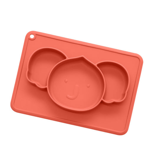 Silicone Suction Baby Plate – Divided Non-Slip Plate for Toddlers & Self-Feeding
