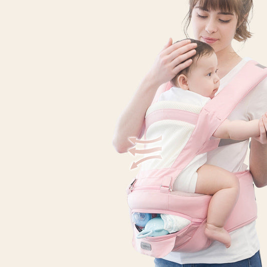 Ergonomic Baby Hip Seat Carrier – Adjustable Waist Stool for Toddlers (3–36 Months)