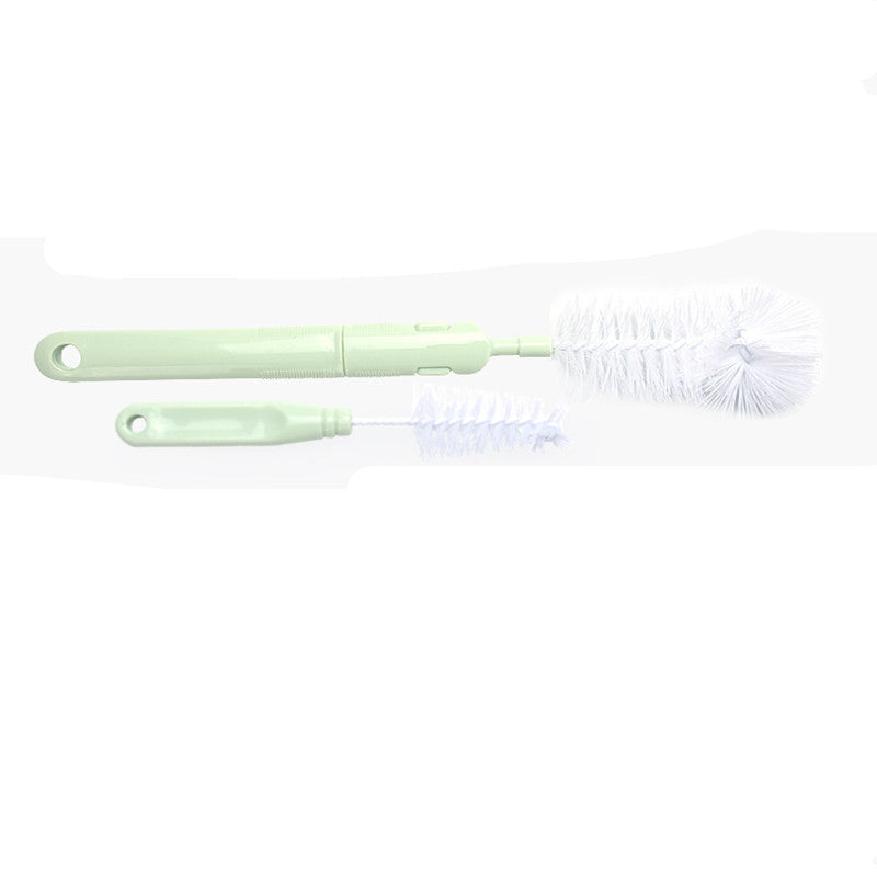 2-Piece Baby Bottle & Pacifier Cleaning Brush Set – 360° Flexible Cleaning